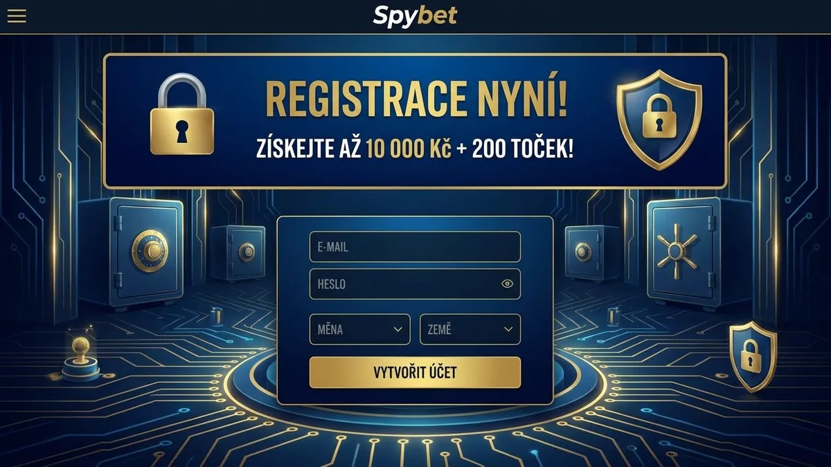 Registrace s bonusem ve Spybet